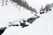 Mountain Winter Landscape Stock Images Mountain Winter Landscape Stock Images