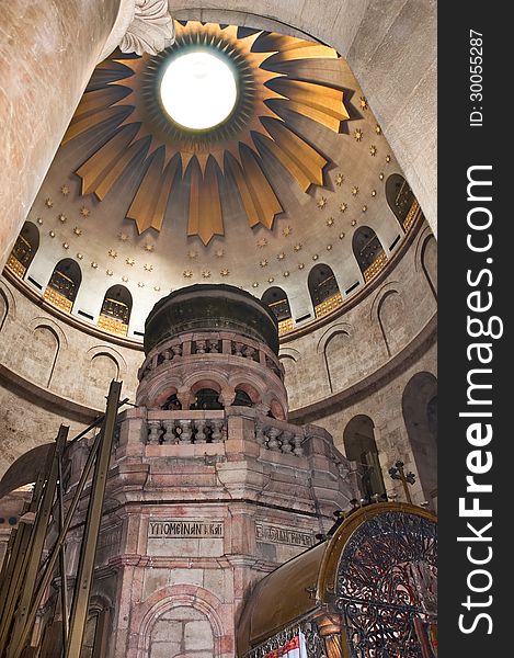 Temple of the Holy Sepulchre in Jerusalem