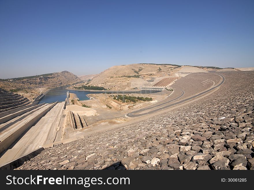 Ataturk Dam In Turkey