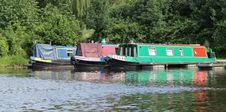 Narrow Boats. Stock Images Narrow Boats. Stock Images