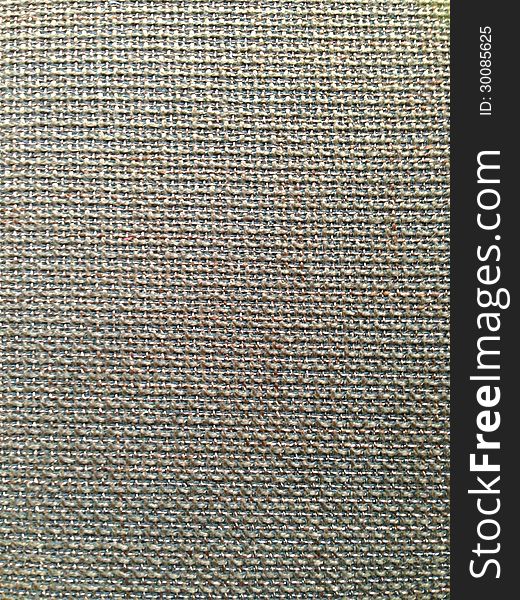 The background of brown cotton cloth