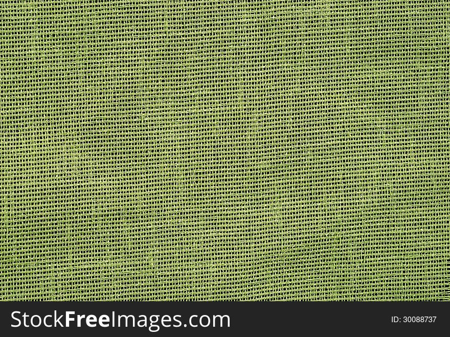 Green cloth with the texture of the canvas. Green cloth with the texture of the canvas