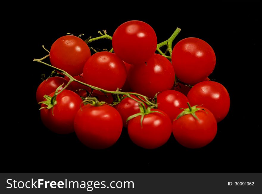 Fresh bunch of Cherry Tomatoes.