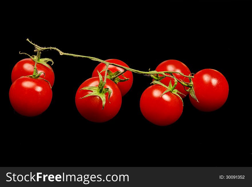 Fresh bunch of Cherry Tomatoes. Fresh bunch of Cherry Tomatoes.