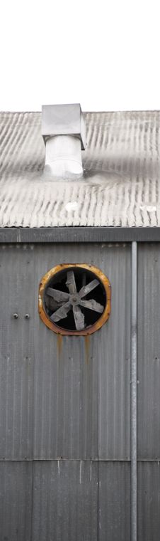 Rusty Fan Royalty Free Stock Photos Rusty Fan Royalty Free Stock Photos