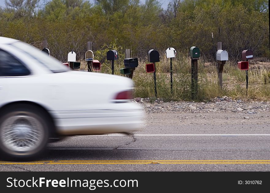 Driveby Rural Mailboxes
