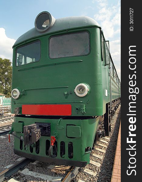 Locomotive built in 70s specially for suburban railways