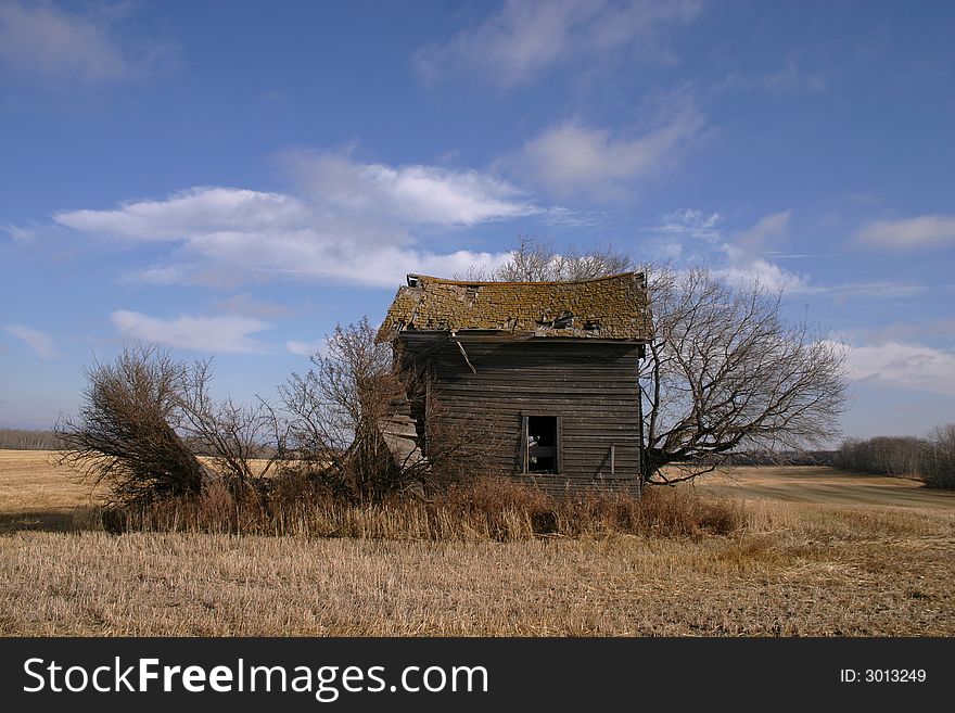 Abandoned Prairie Home