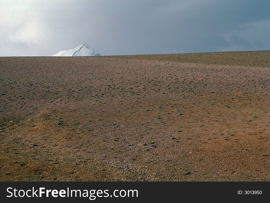 A mountain in Kichik-Alay, Pamiro-Alay mountain country, Kyrgyzstan. A mountain in Kichik-Alay, Pamiro-Alay mountain country, Kyrgyzstan.