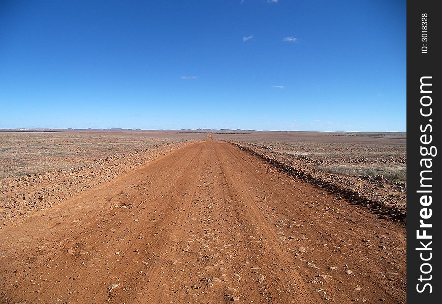 An Dirt Road in Outback Queensland, Australia. An Dirt Road in Outback Queensland, Australia.