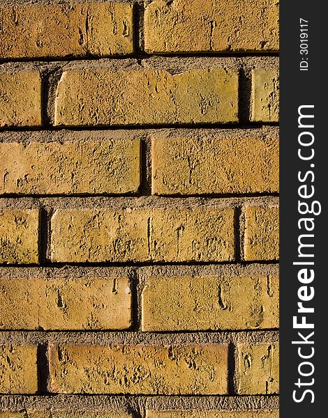 Abctract bricks wall texture, vertical. Abctract bricks wall texture, vertical