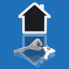 House Key And Home Stock Images House Key And Home Stock Images