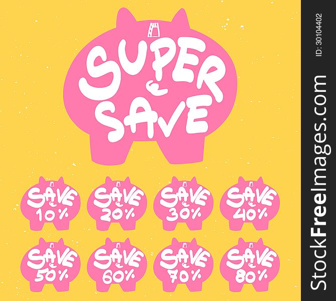 Piggy Bank Save Banner