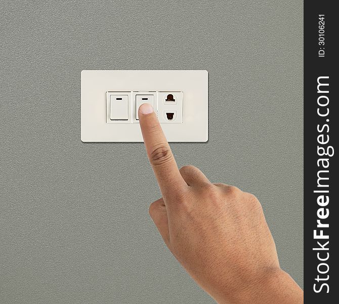 Turning Off Light Switch, Concept of energy conservation