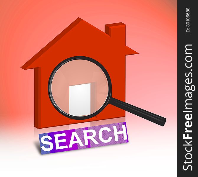 Red house, The concept Search for homes