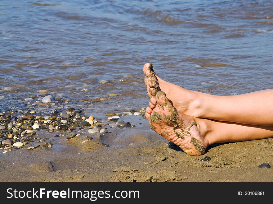 Legs On The Sand