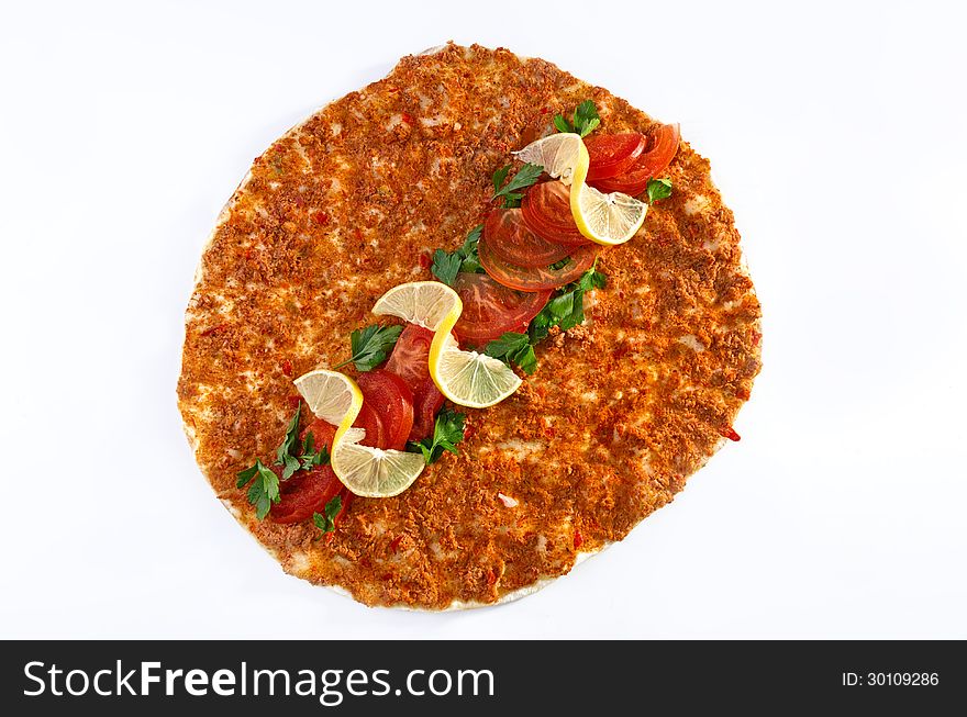 Lahmacun - Turkish pizza