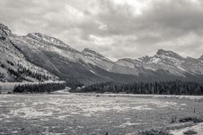 Canadian Rocky Mountain Royalty Free Stock Photography