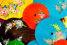 Colorful Umbrellas Royalty Free Stock Photos