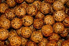 Rattan Balls Royalty Free Stock Photos Rattan Balls Royalty Free Stock Photos
