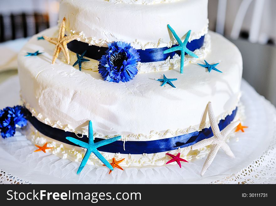 Wedding Decorated Cake