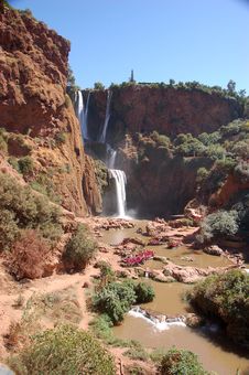 Cascade D’Ouzoud, Waterfall, Morocco Royalty Free Stock Photography Cascade D’Ouzoud, Waterfall, Morocco Royalty Free Stock Photography