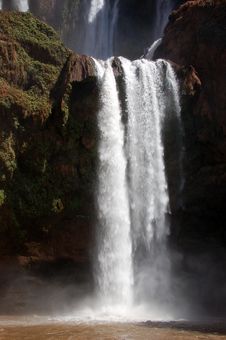 Cascade D’Ouzoud, Waterfall, Morocco Royalty Free Stock Images