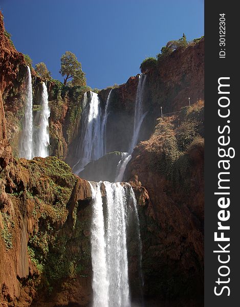 Cascade dâ€™Ouzoud, Waterfall, Morocco - Cascade dâ€™ouzoud is the biggest waterfall in Morocco