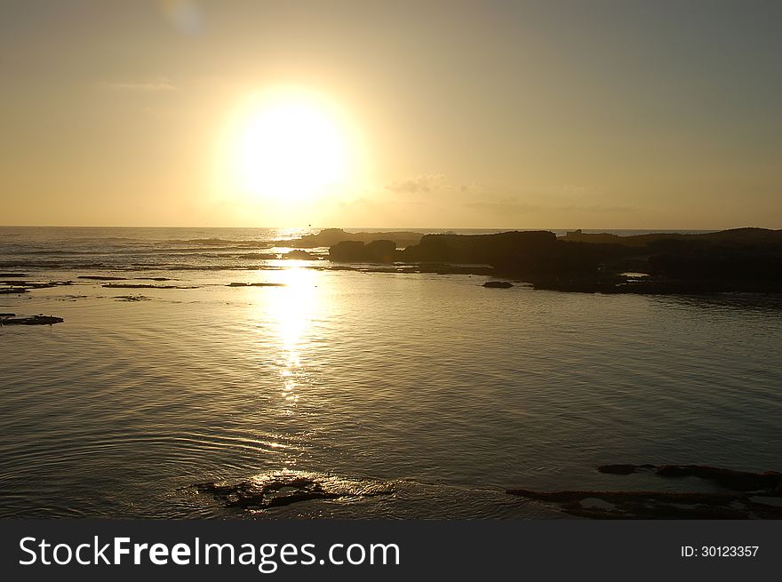 Peaceful Sunset by Essaouira, Morocco