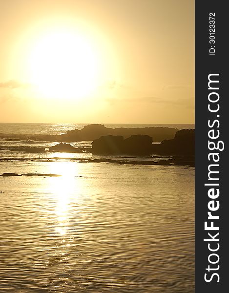 Peaceful Sunset by Essaouira, Morocco