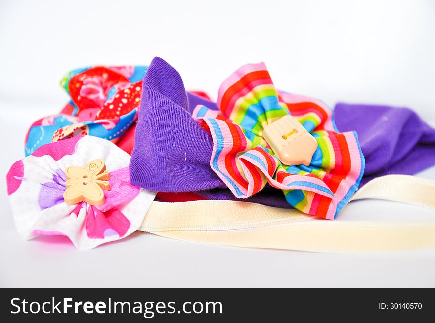 Little girls bandeau with beautiful colors
