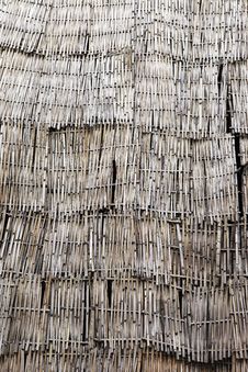 Bamboo Wall Royalty Free Stock Image Bamboo Wall Royalty Free Stock Image