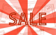 Sale Background Royalty Free Stock Photography