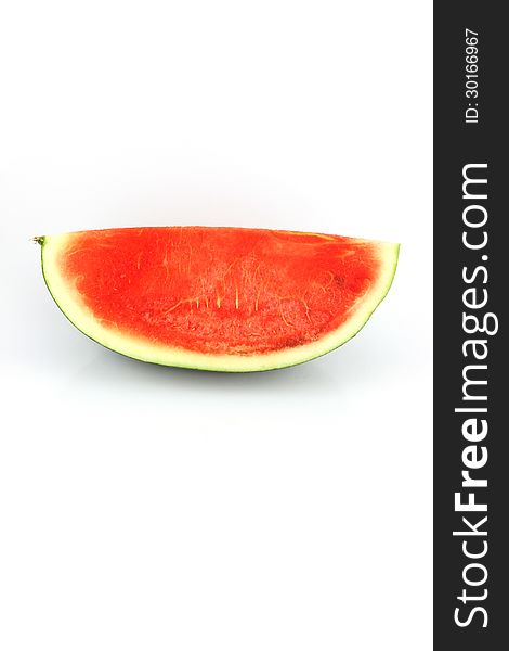 The Focus watermelon on white background. The Focus watermelon on white background.