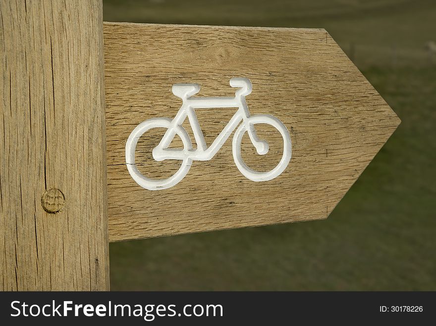 Cycling sign