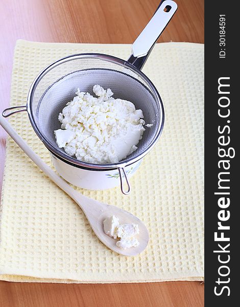 Fresh Homemade Cottage Cheese