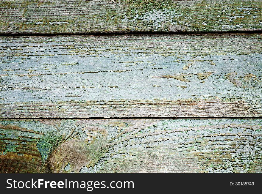 Texture of old painted boards. Abstract design. Texture of old painted boards. Abstract design