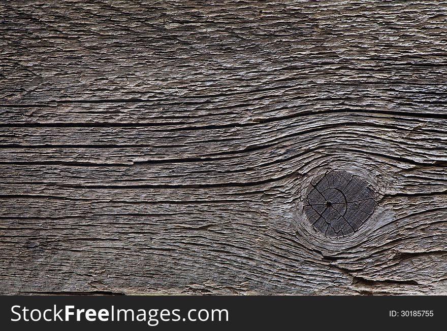 Texture of the old dry wood with cracks. Texture of the old dry wood with cracks