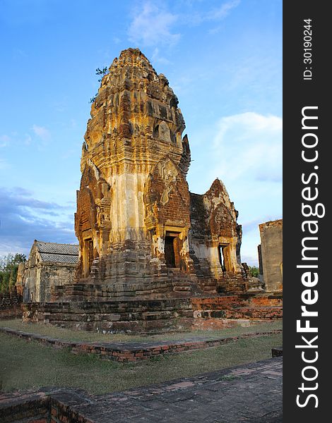 346 year old palace in Lopburi Thailand. 346 year old palace in Lopburi Thailand