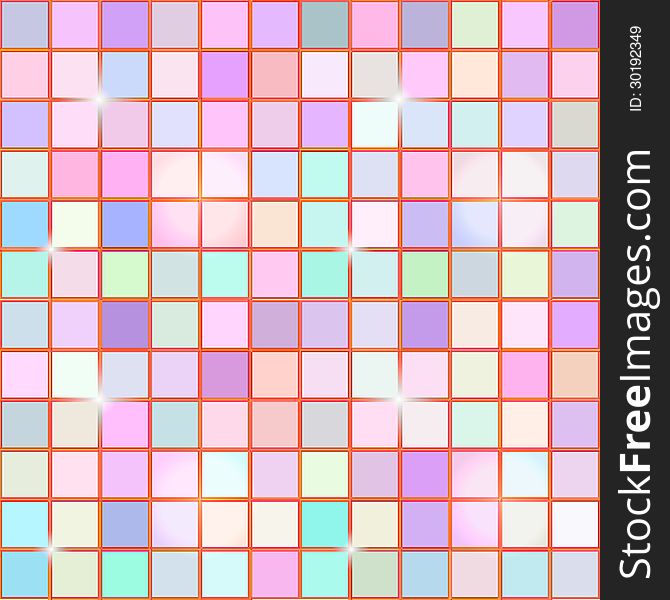 Squares Seamless Pattern