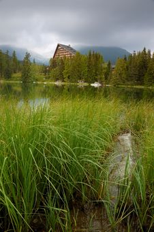 Strbske Pleso - Lake Royalty Free Stock Photography Strbske Pleso - Lake Royalty Free Stock Photography