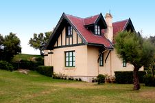 A House In A Fairy Tale Style Stock Images A House In A Fairy Tale Style Stock Images
