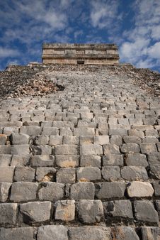 Mayan Ruins At Chichen Itza Royalty Free Stock Images