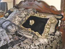Luxury 2 - Bedroom 6 Royalty Free Stock Image Luxury 2 - Bedroom 6 Royalty Free Stock Image