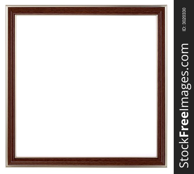 This is a White Background Antique Frame