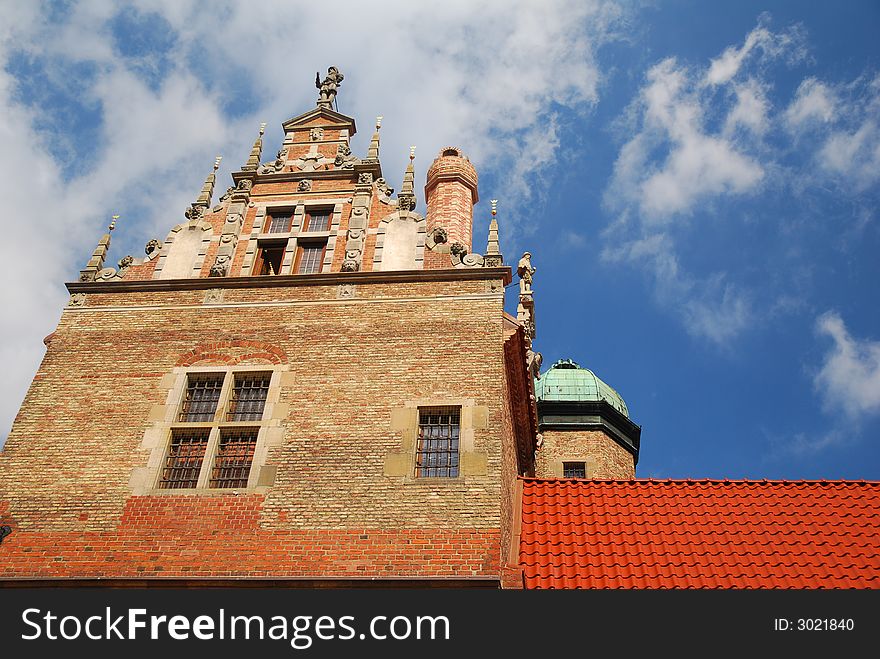 Historic building in Gdansk - Poland