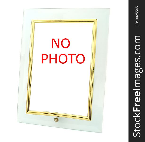 Frame for photo or picture. isolated on white background. Frame for photo or picture. isolated on white background