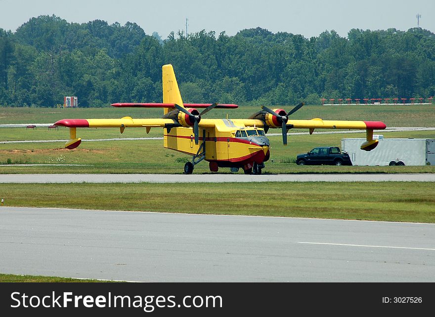 Firefighting Plane