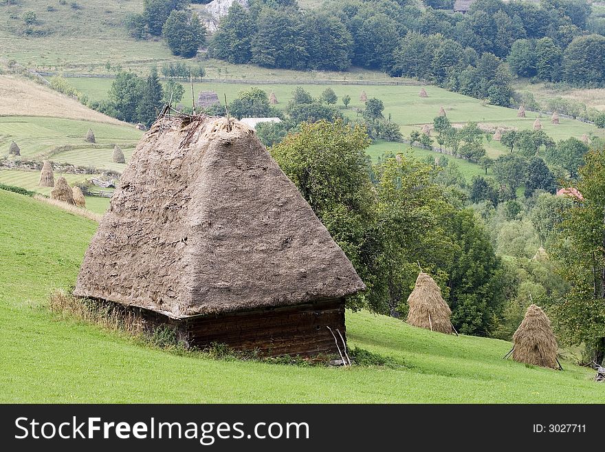 Old Barn on the mountain