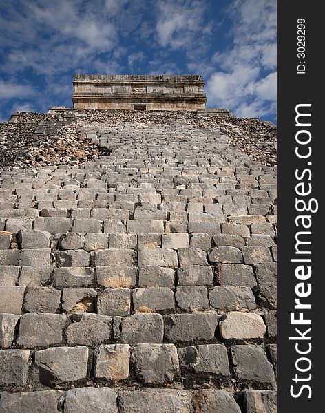 Mayan Ruins At Chichen Itza